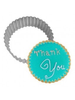 Cortador Galleta Circulo Rizado Ø7cm