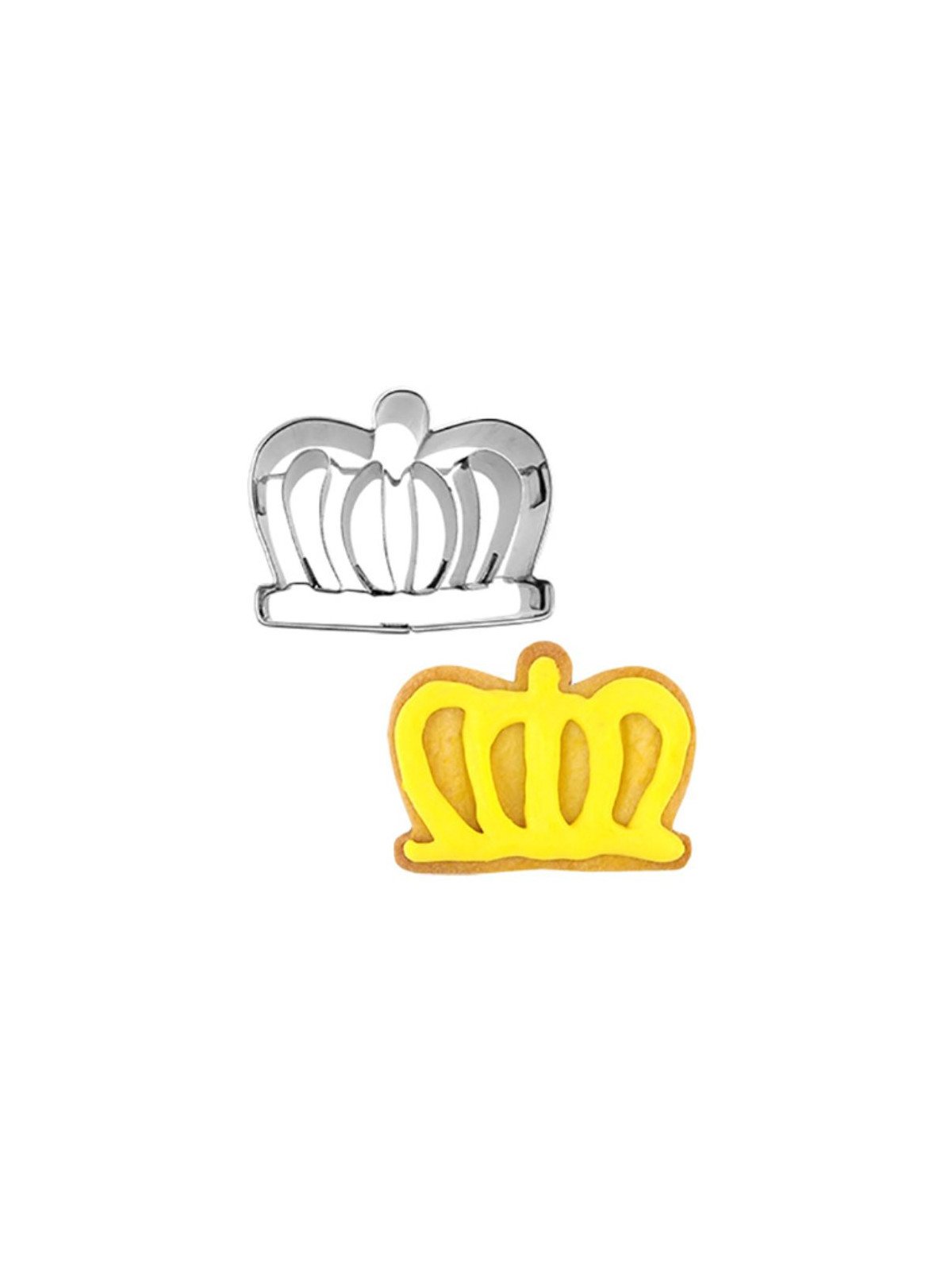Cortador De Galleta Corona Rey 5x4cm