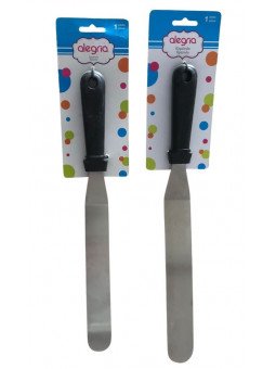 Espátula Pastelera Semi Angular Hoja De Acero Inoxidable Alegría