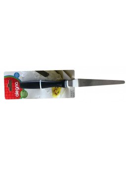 Mini Espátula Angosta Con Punta Triangular Hoja De Acero Inox. Largo Total 22 Cm