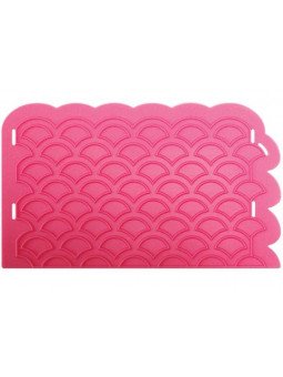 Molde De Silicón Fondant Abanicos 19X11.5Cm