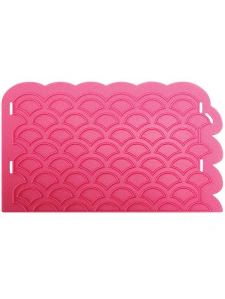 Molde De Silicón Fondant Abanicos 19X11.5Cm
