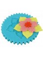 Molde Silicón Fondant Flor Aquilegia Ø9cm