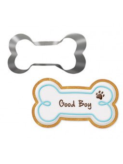 Cortador Galleta Hueso 8.5X4.5Cm Acero Inox.