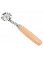 Sellador Cortador De Empanadas o Pasta Rueda Ondulada Acero Inox  Ø3.5Cm