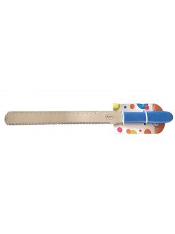 Cuchillo Para Pan Y Espátula Recta Hoja 25Cm