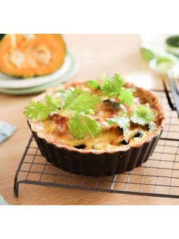 Tartaleta Quiche Alta Antiadherente Desmontable Ø25x6cm