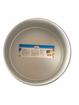 Molde Para Pastel Redondo De Aluminio Anonizado