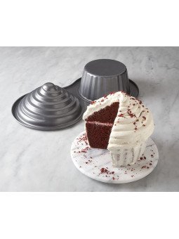 Molde Pastel Cupcake Jumbo Antiadherente Ø15 y Ø16.5cm