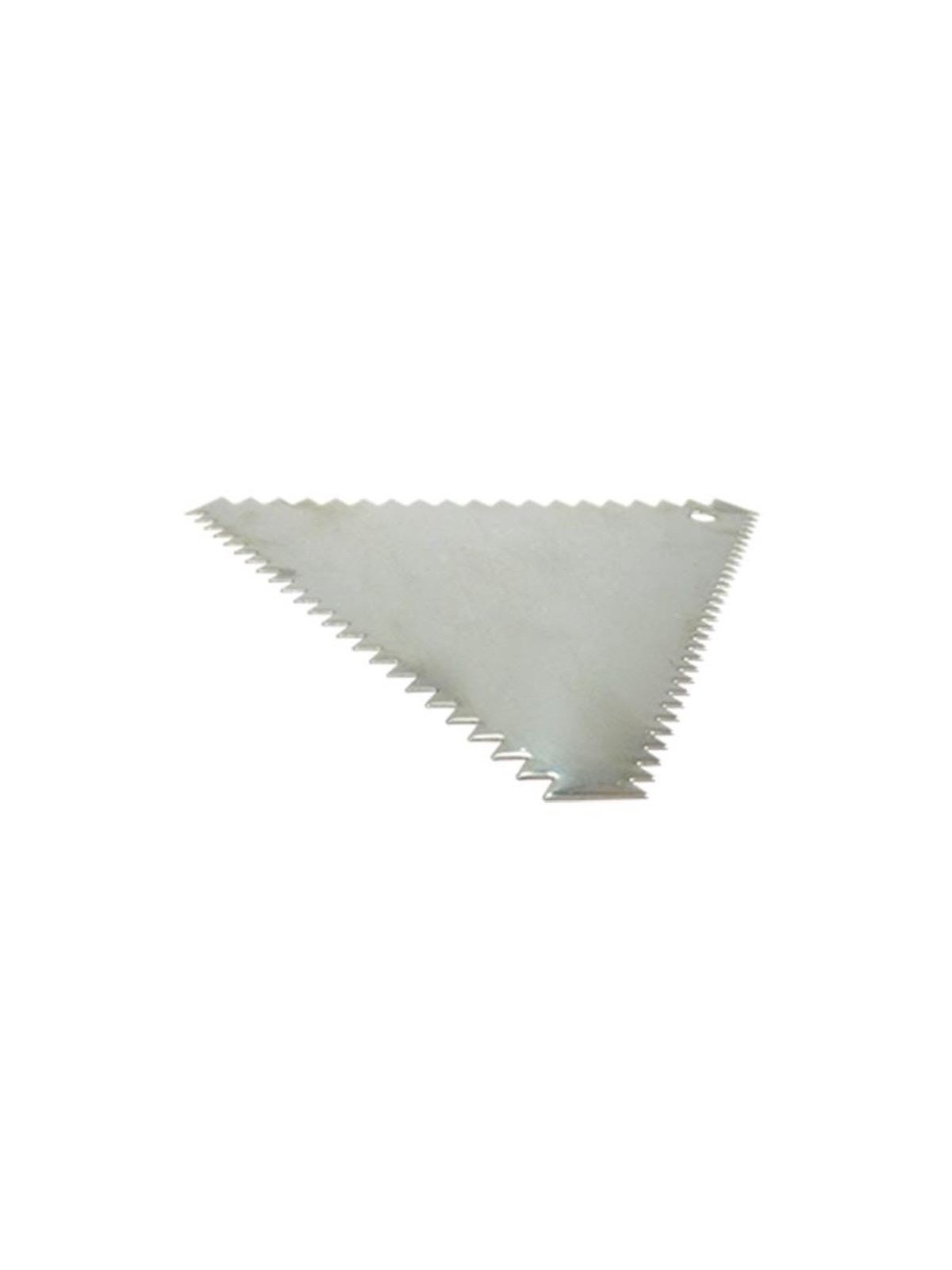 Triangulo Para Decorar Glaseado De Pasteles De Acero Inox. 12X10 Cm