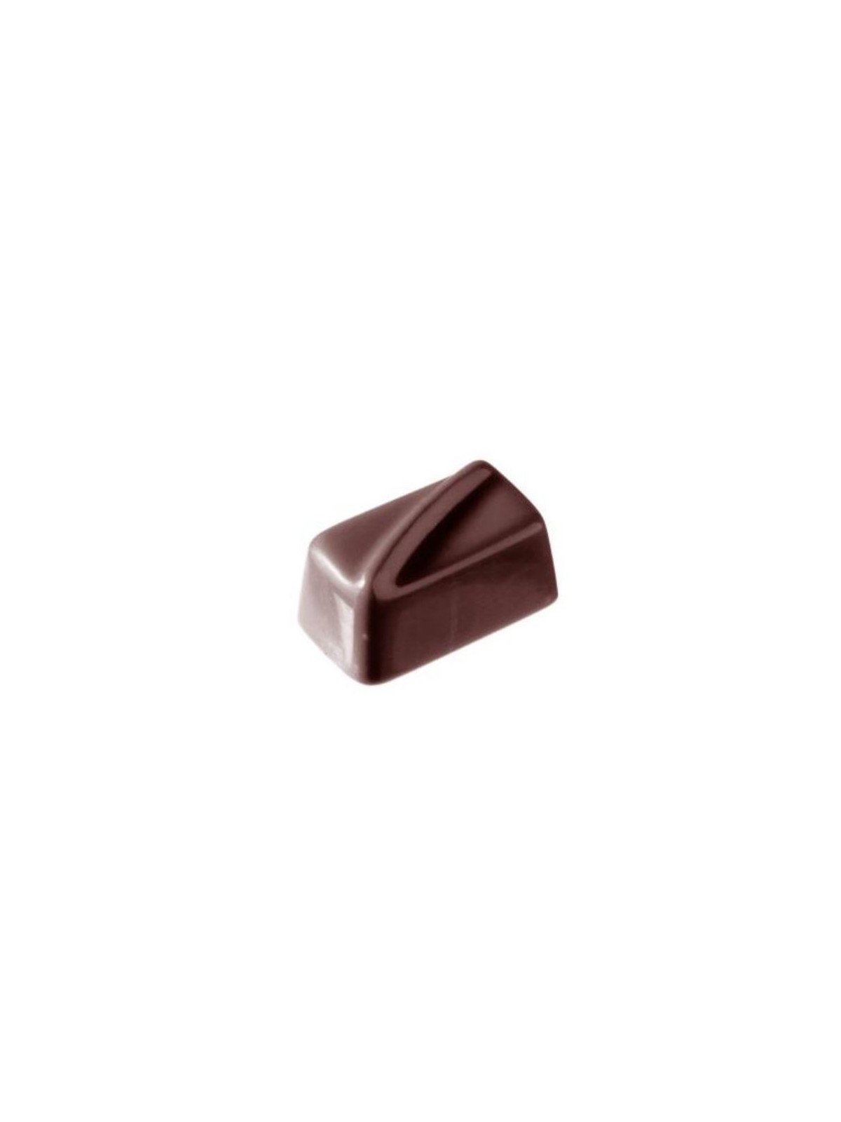 Molde Para Chocolate De Plástico Compacto Marca Diagonal 28 Cav