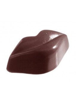 Molde Para Chocolate De Plástico Compacto Labios 21 Cav