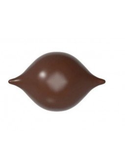 Molde Para Chocolate De Plástico Compacto Avellana 21 Cav