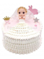Molde De Silicón Para Fondant Olanes Festón Plegado Tira 19.5cm