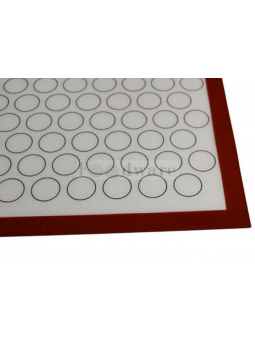 Tapete De Silicón Para Macarrón 40x60 cm Ø4cm 70 Círculos