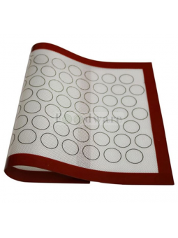 Tapete De Silicón Para Macarrón 40x60 cm Ø4cm 70 Círculos