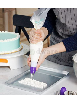 Cople Para Duyas Estandar y Medianas Con Tapa Gira Rápido 5 Pzs