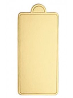 Base Monoporción Dorada 10.2X5.3 Cm 50Pz